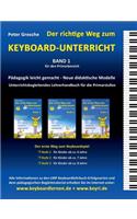 Der richtige Weg zum Keyboard-Unterricht - Band 1