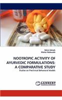 Nootropic Activity of Ayurvedic Formulations