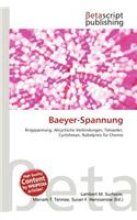 Baeyer-Spannung: (German)