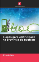 Biogás para eletricidade na província de Baghlan