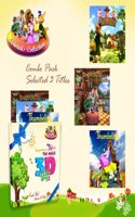 Thumbelina , Three Little Pigs, Goldilocks & The 3 Bears (Combo Set)