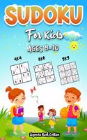 Sudoku for Kids Age 8-10: 250 Easy Sudoku Puzzles For Kids And Beginners 4x4, 6x6 and 9x9, With Solutions