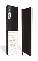 Niv, Journal the Word New Testament (Perfect for Note-Taking), Pocket Bible Edition, Hardcover, Black, Red Letter, Comfort Print