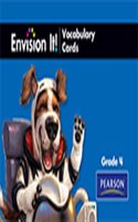 Reading 2011 Envision It! Pictured Vocabulary Cards Grade 4