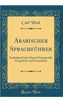 Arabischer Sprachfï¿½hrer: Enthaltend Eine Kurze Grammatik, Gesprï¿½che Und Lesestï¿½cke (Classic Reprint)