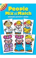 People Mix and Match Sticker Activity Book