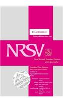 NRSV Standard Text Edition with Apocrypha NR13A Black French Morocco Leather