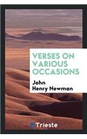 Verses on Various Occasions