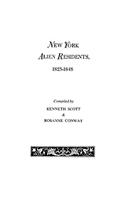 New York Alien Residents, 1825-1848
