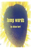 temp words