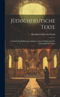 Jüdischdeutsche Texte