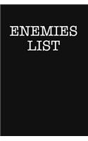 Enemies List