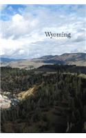 Wyoming: Notebook. Diary. Journal. Blank Lined Paper. 120 pages(50 United States)