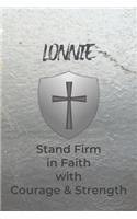 Lonnie Stand Firm in Faith with Courage & Strength