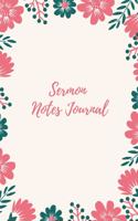 Sermon Notes Journal: Guided Notebook