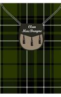 Clan MacBrayne Tartan Journal/Notebook