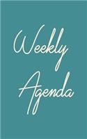 Weekly Agenda