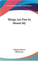 Things Are Fine In Mount Idy