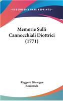 Memorie Sulli Cannocchiali Diottrici (1771)