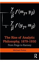 The Rise of Analytic Philosophy, 1879–1930