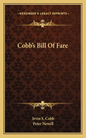 Cobb's Bill Of Fare