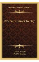 255 Party Games to Play