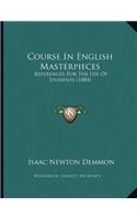 Course In English Masterpieces