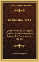 De Ratione, Part 1