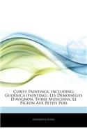 Articles on Cubist Paintings, Including: Guernica (Painting), Les Demoiselles D'Avignon, Three Musicians, Le Pigeon Aux Petits Pois