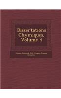 Dissertations Chymiques, Volume 4