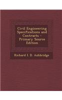 Civil Engineering Specifications and Contracts