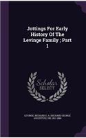Jottings For Early History Of The Levinge Family; Part 1: (English)