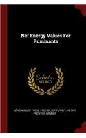 Net Energy Values for Ruminants