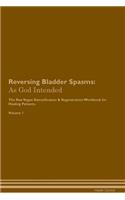 Reversing Bladder Spasms