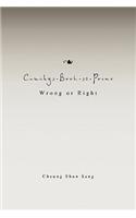 Cauchy3-Book 32-Poems: Wrong or Right(English)