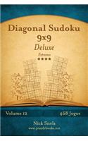 Diagonal Sudoku 9x9 Deluxe - Extremo - Volume 12 - 468 Jogos