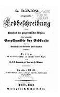 Allgemeine Erdbeschreibung