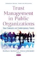 Trust Management in Public Organizations