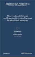 New Functional Materials and Emerging Device Architectures for Nonvolatile Memories