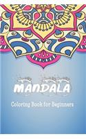 Mandala Coloring Book for Beginners