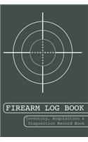 Firearm Log Book