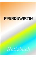Pferdewirtin Notizbuch