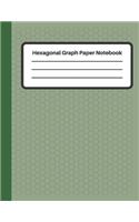 Hexagonal Graph Paper Notebook