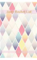 Sixty Bucket List Journal: Memories 60 Year Old Gifts - 60th Birthday Gift for Women and Men - Sixty Birthday Gifts for Men Women and Coworkers - Memoir and To Do Journal for 