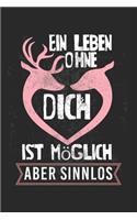 Ein Leben ohne Dich ist möglich, aber sinnlos: ANGST TAGEBUCH - Angsttagebuch - Notizbuch mit 100 gepunktete Seiten für alle Notizen, Listen, Termine, Fortschritte, ... und alles was einem sonst 