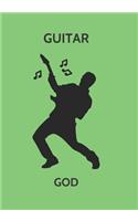 Guitar God Guitar Tab Notebook