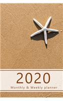 2020 Monthly & Weekly Planner