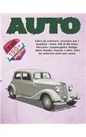 Libro da colorare oversize per i bambini - Auto. Più di 50 auto
