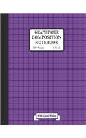 Graph paper composition notebook