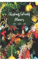 Christmas Calendar Planner 2019 2020 2021